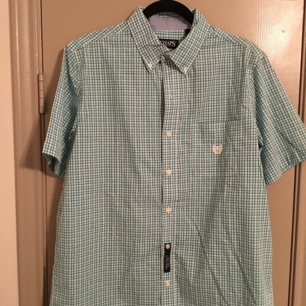 Mens Chaps Short Sleeve Shirt